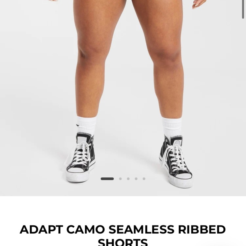NWT Gymshark Adapt set Shorts and Crop Top - Picture 2 of 5